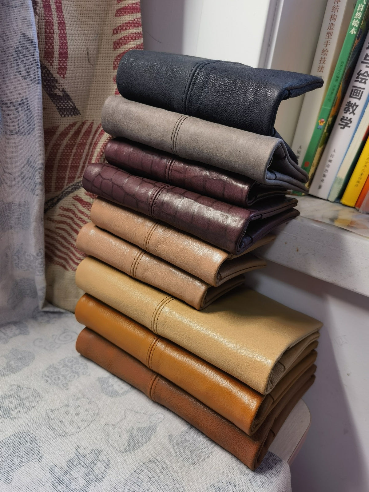 Brown Goat Leather A6 Planner Cover