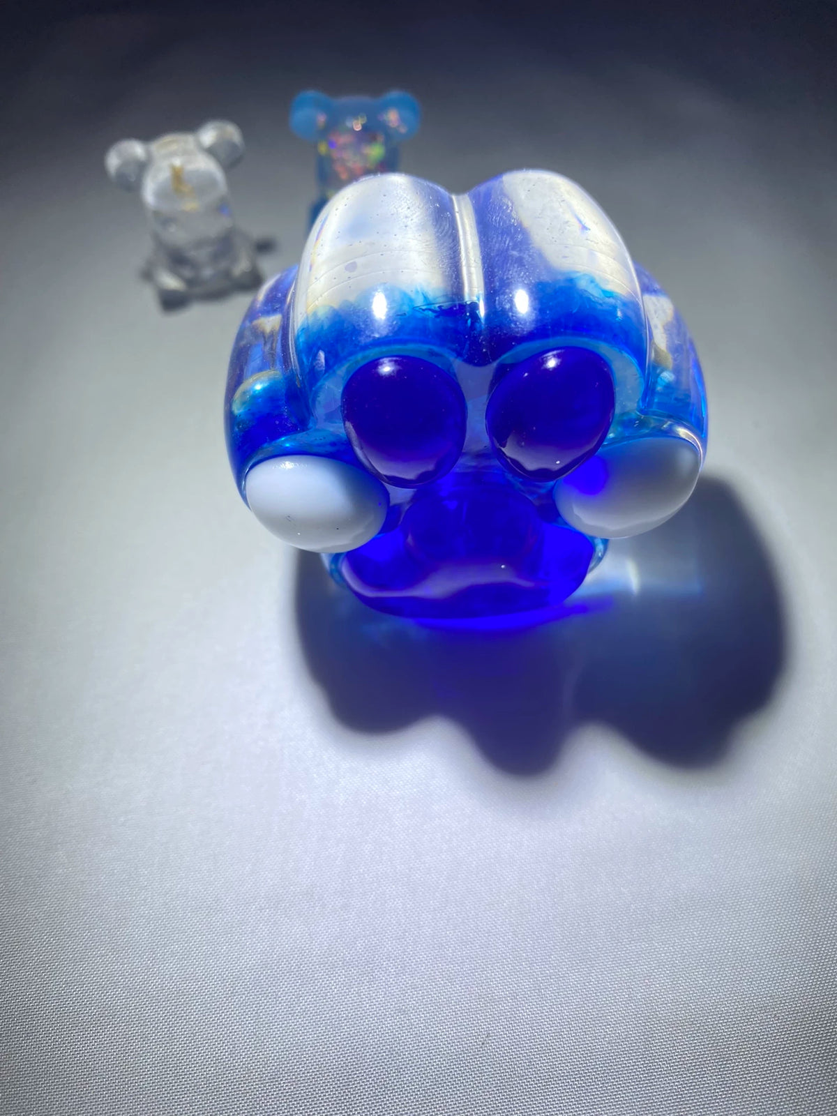 Ocean Theme Cat Paw Charm Glossy