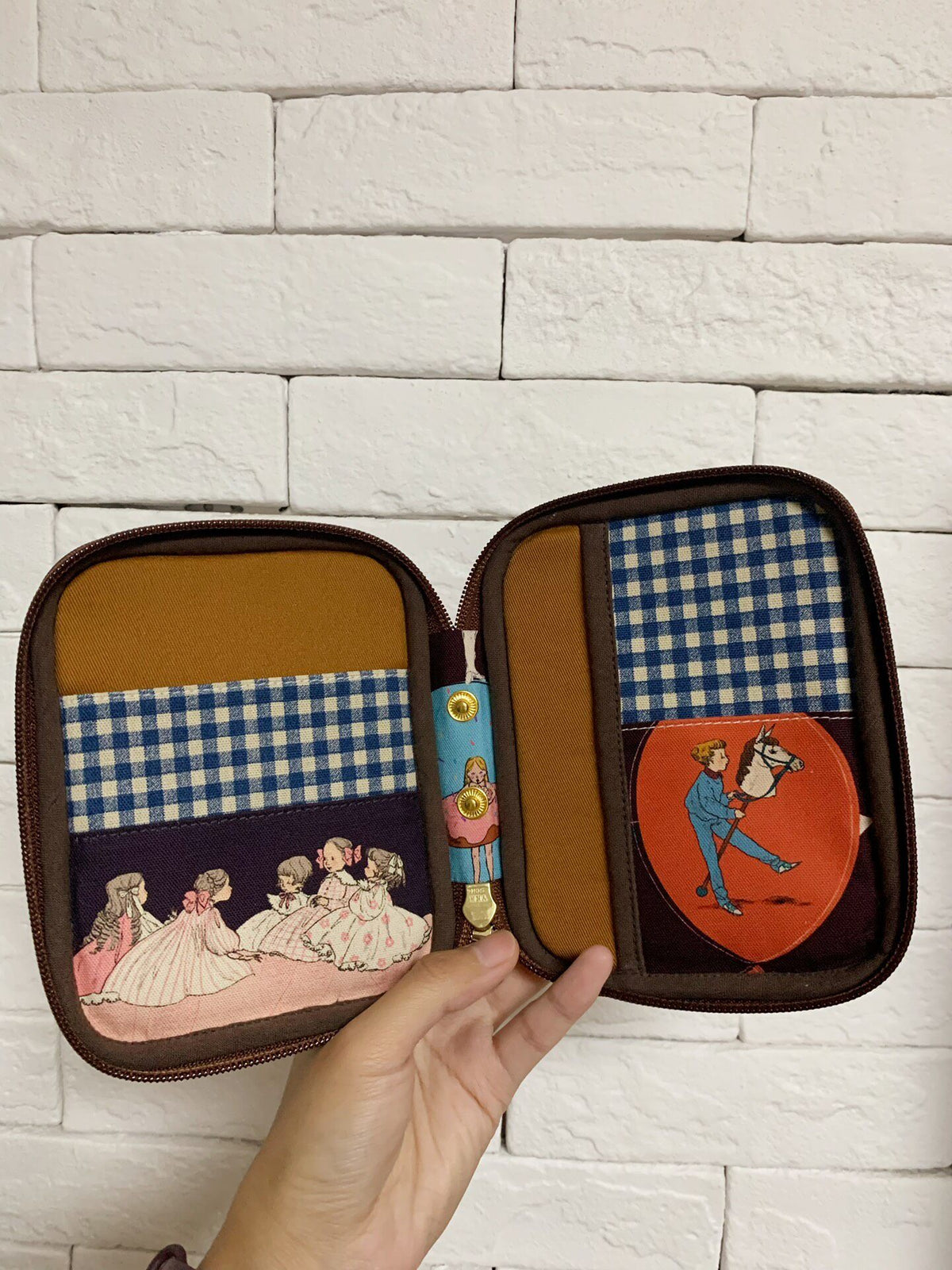 Fabric Binder Case with Oxford Cloth Cover