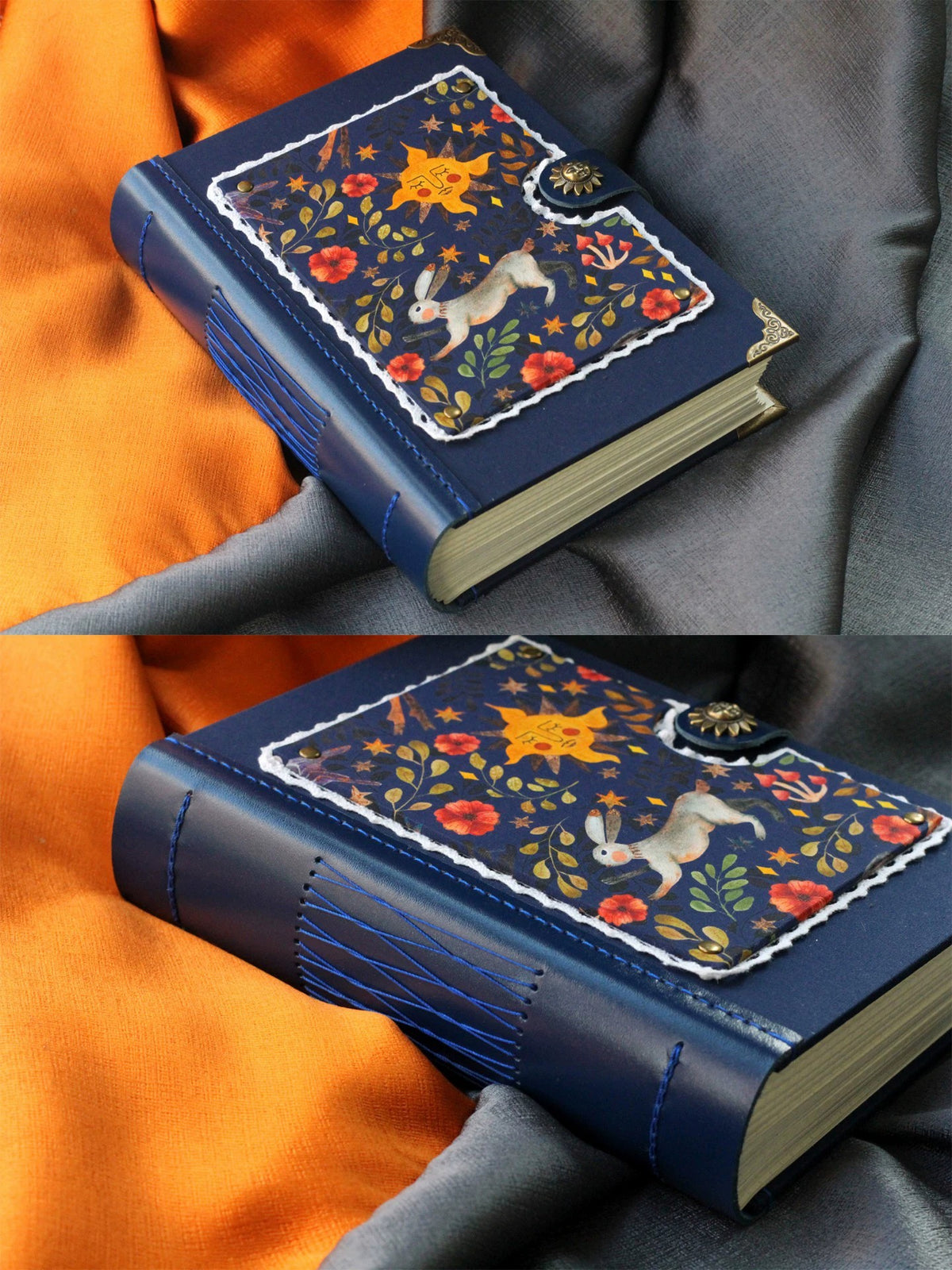 A5 Sun God Leather Notebook