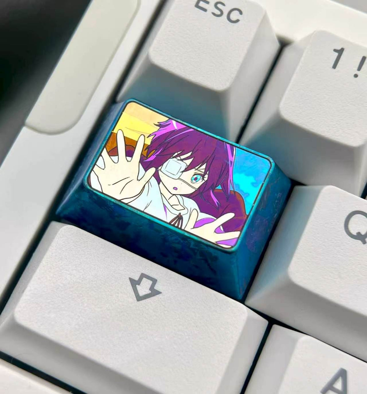 Titaniumlegering 1.5u Anime Keycap