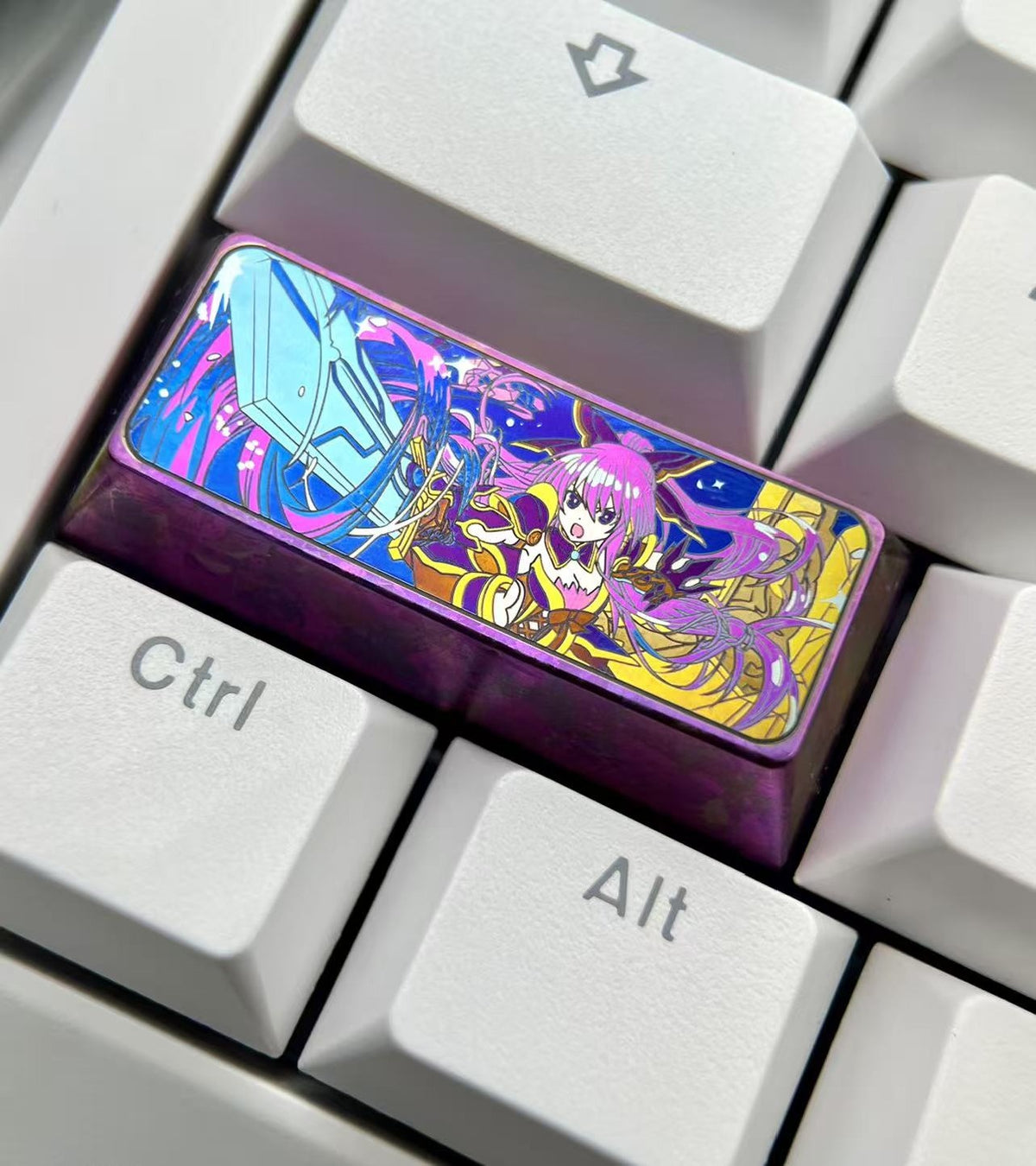 Date A Live Anime Titanium Keycap