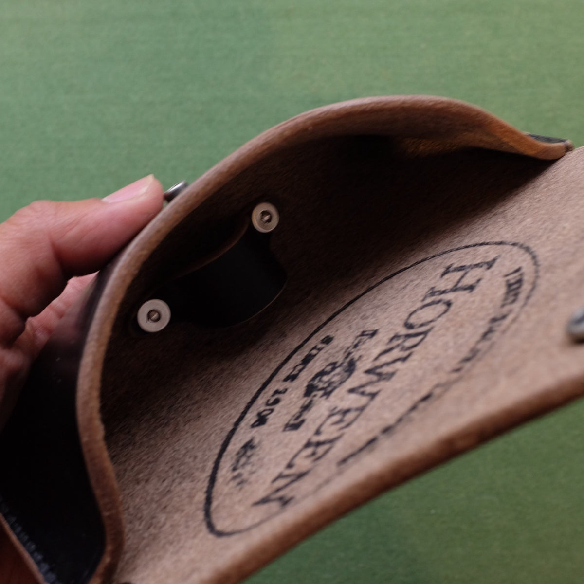 Horween Leather Eyeglass Case