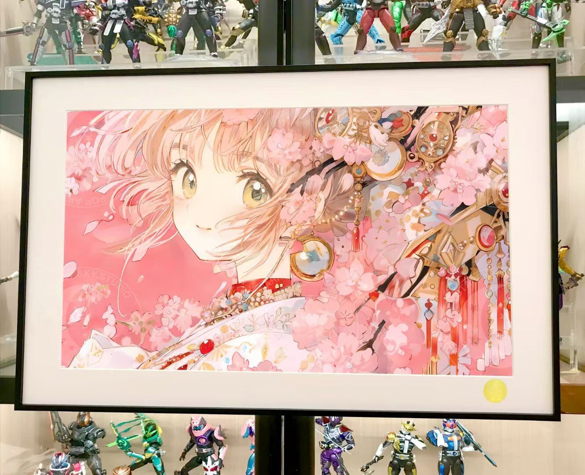 Sakura Cardcaptor Anime Framed Art Print