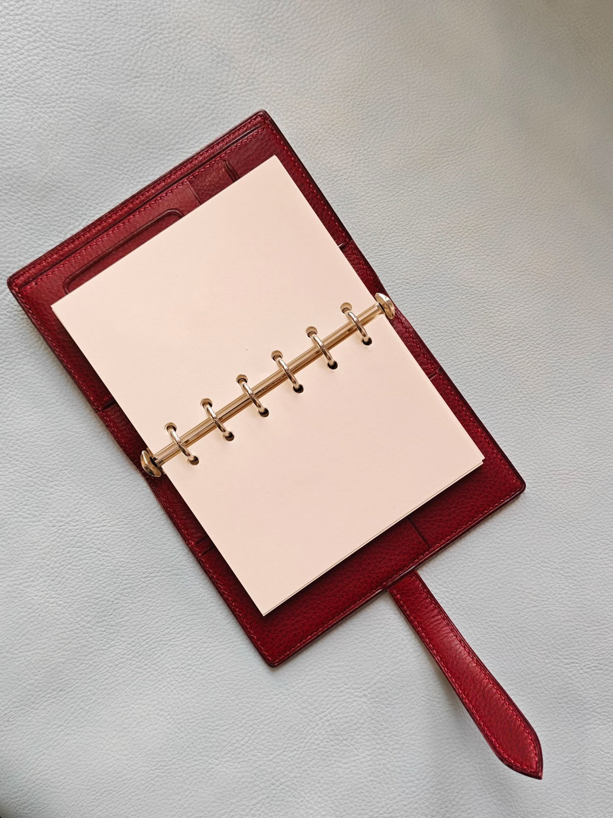 A7 Bifold Notebook with Buckle Closure
