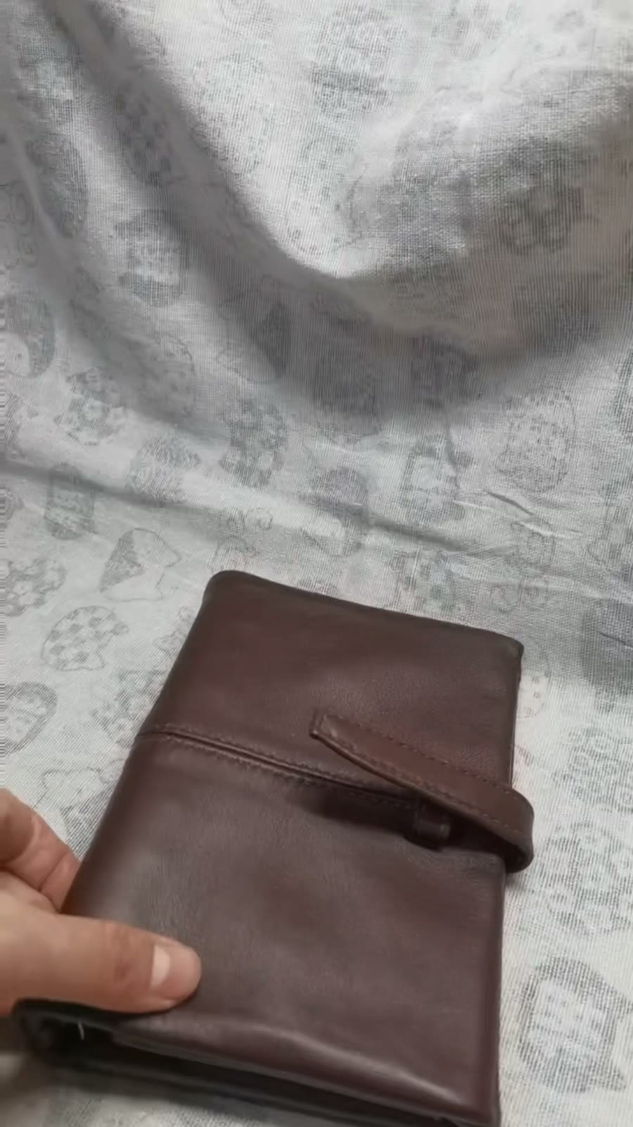 A6 Sheepskin Journal Cover British Style