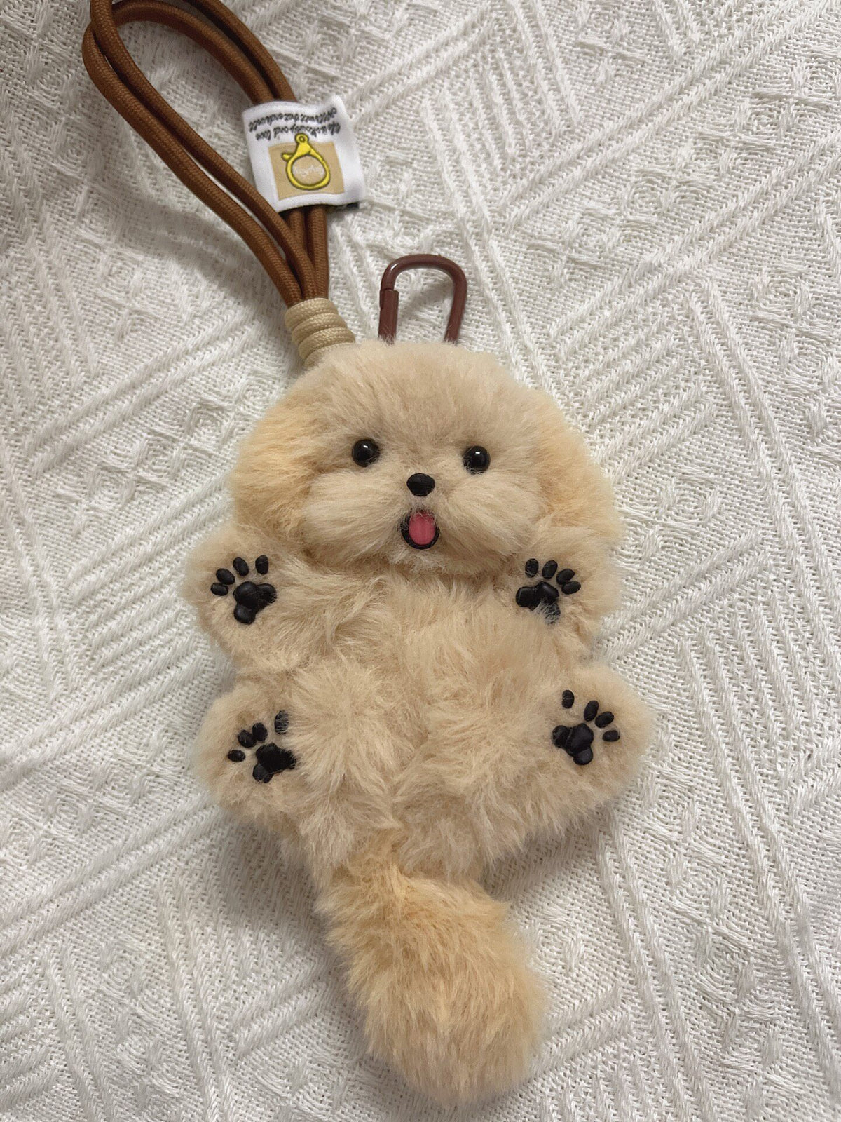 Chenille Stem Golden Retriever Plush Ornament