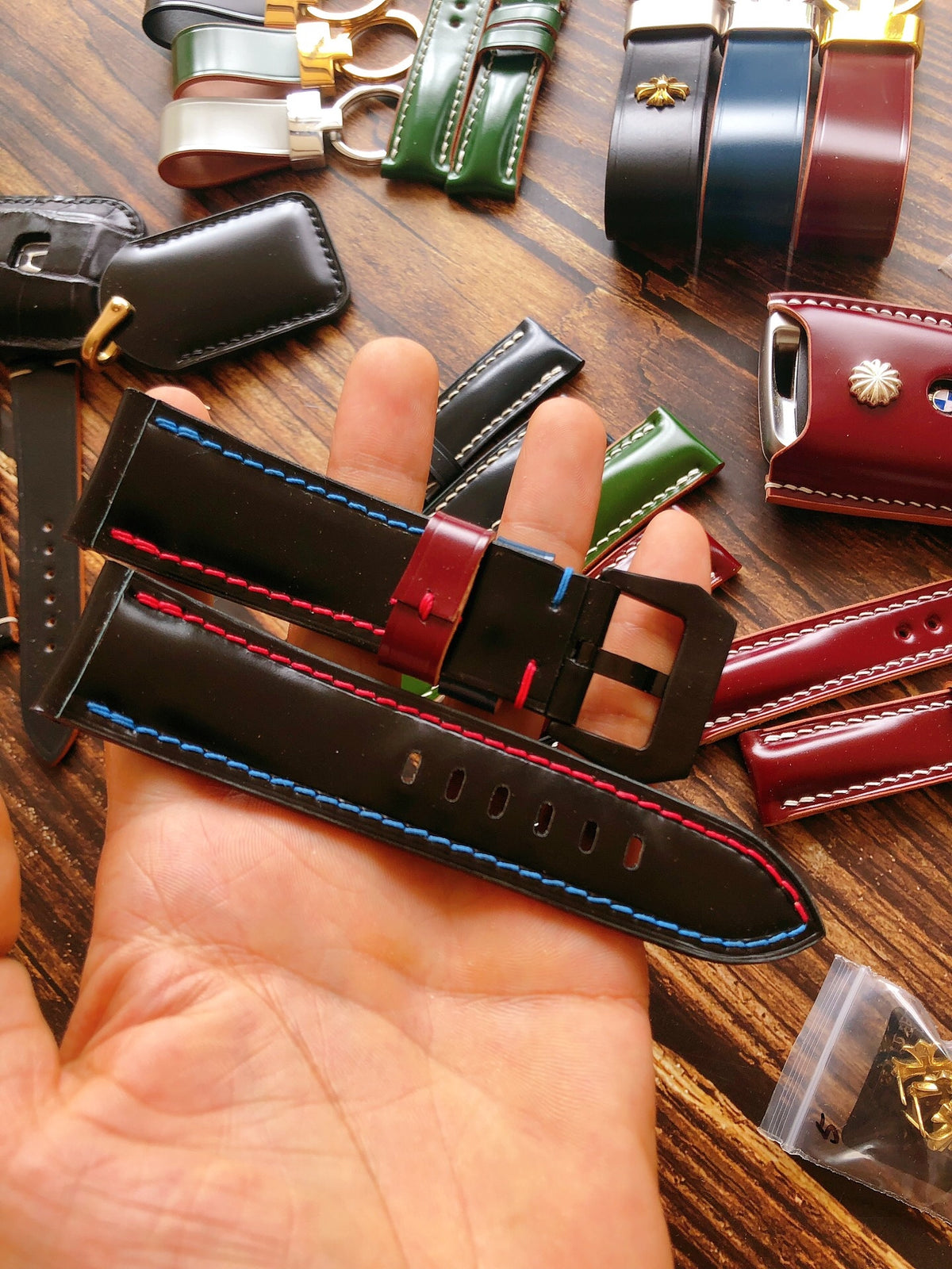 Handcrafted Shinki Horsehide Panerai Watch Strap