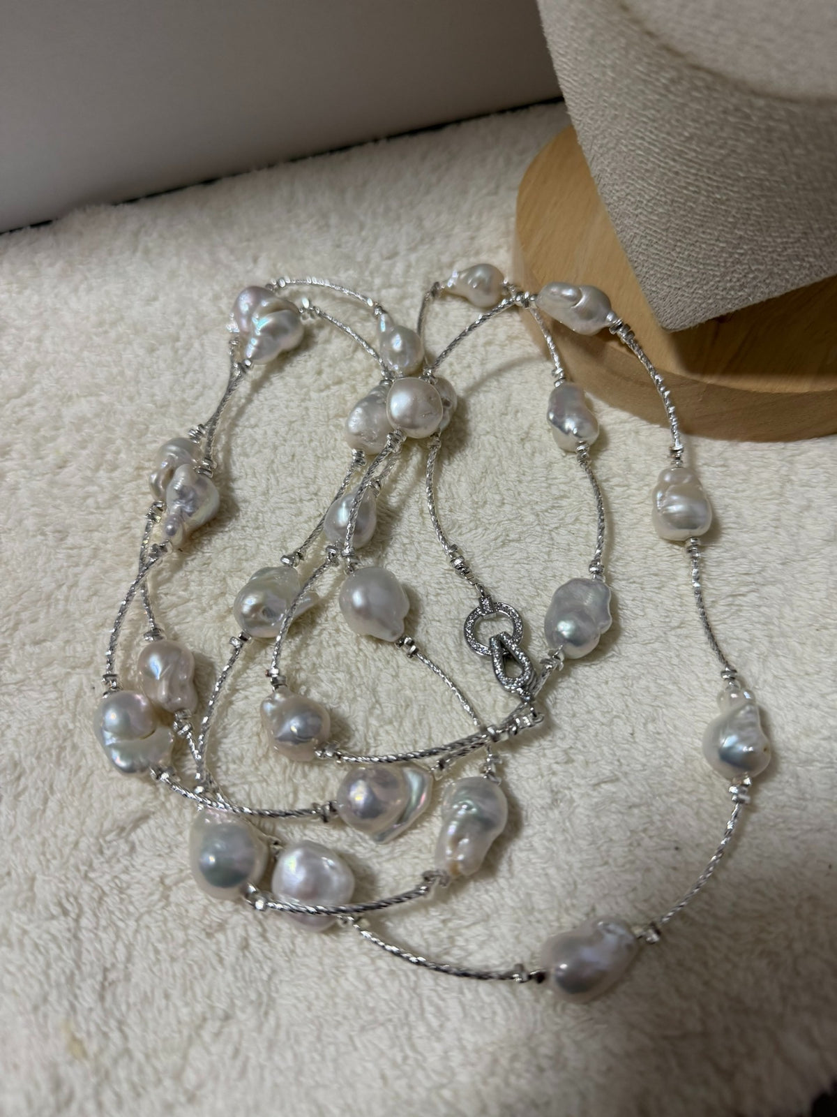 Baroque Pearl Long Necklace 130cm