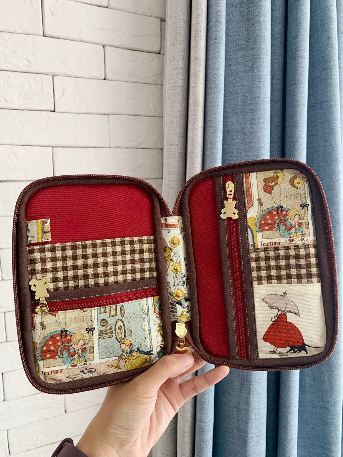 Zippered Organizer Case with Ring Binder