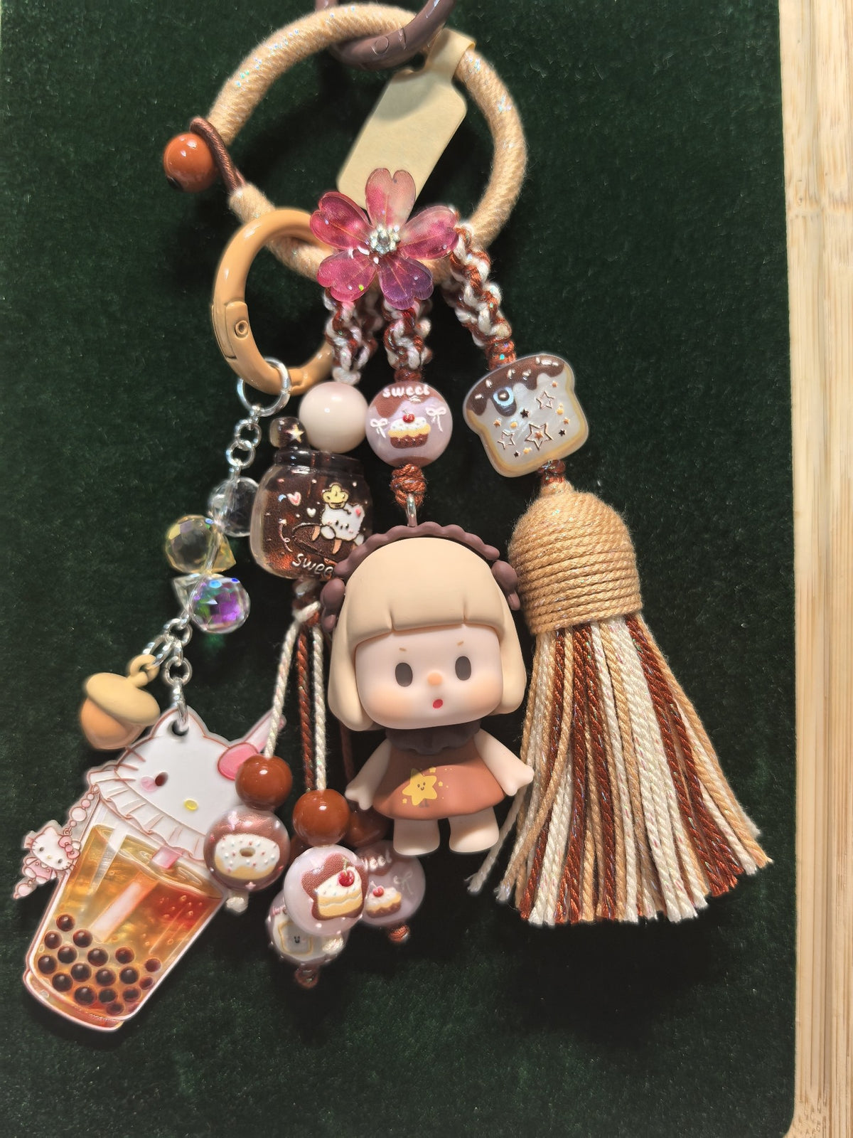 Princess Figurine Phone Charm Keychain