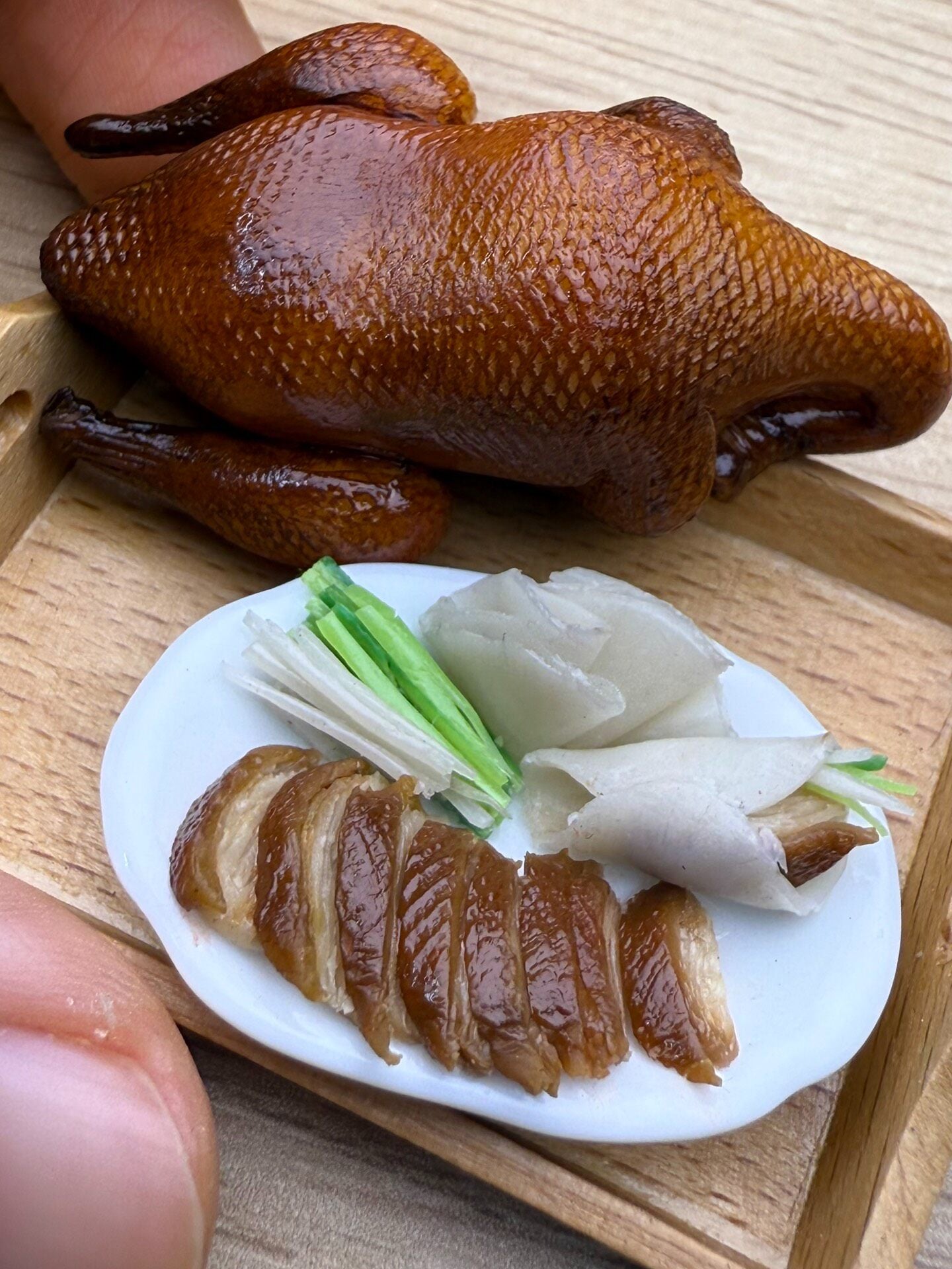 Miniature Peking Duck Meal Set for Dolls