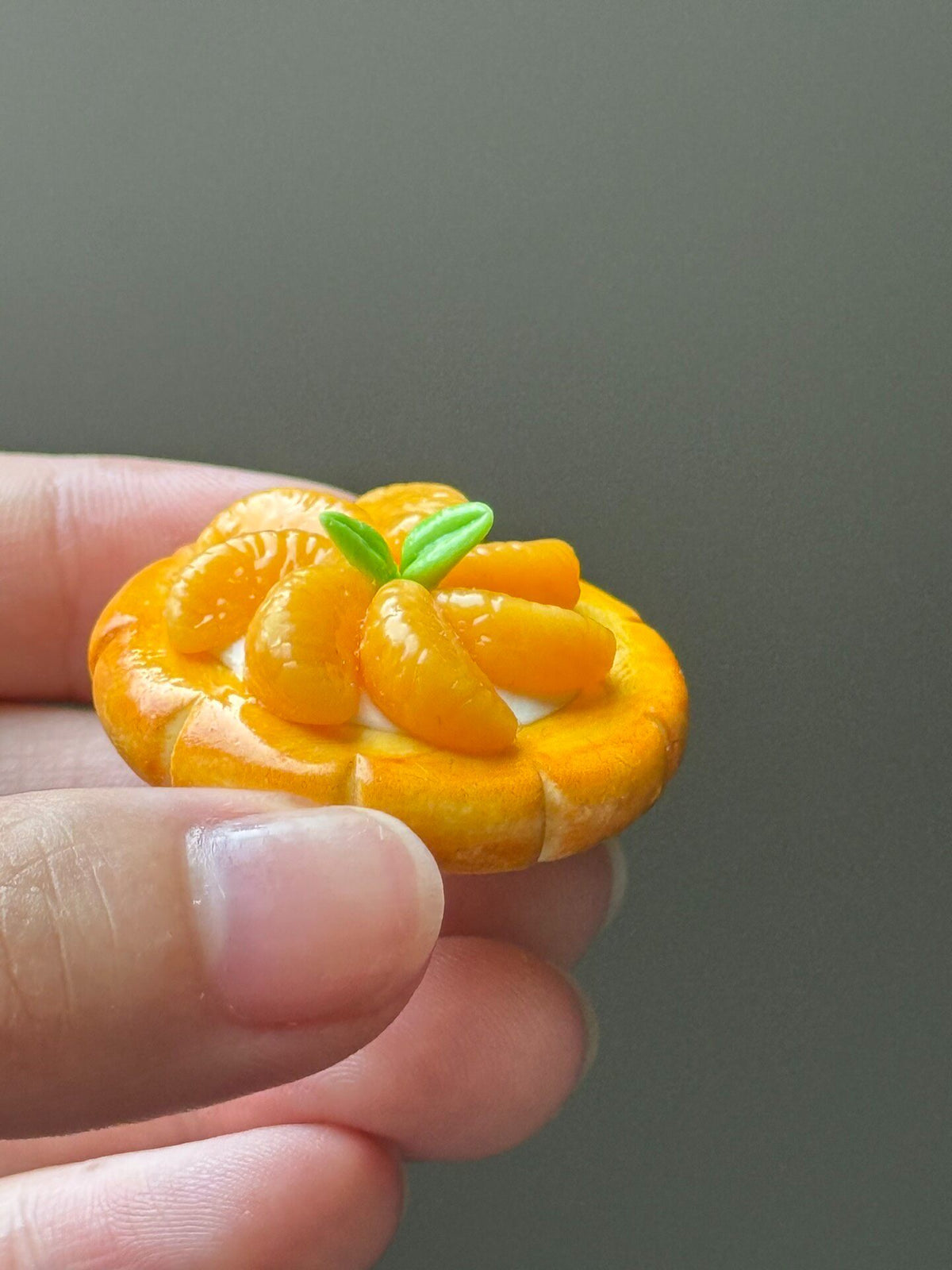 Miniature Fruit Tart Fridge Magnet