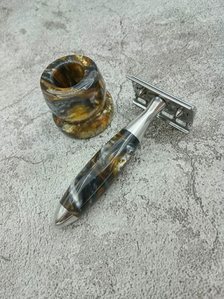 Alumilite Resin Double Edge Safety Razor Handle