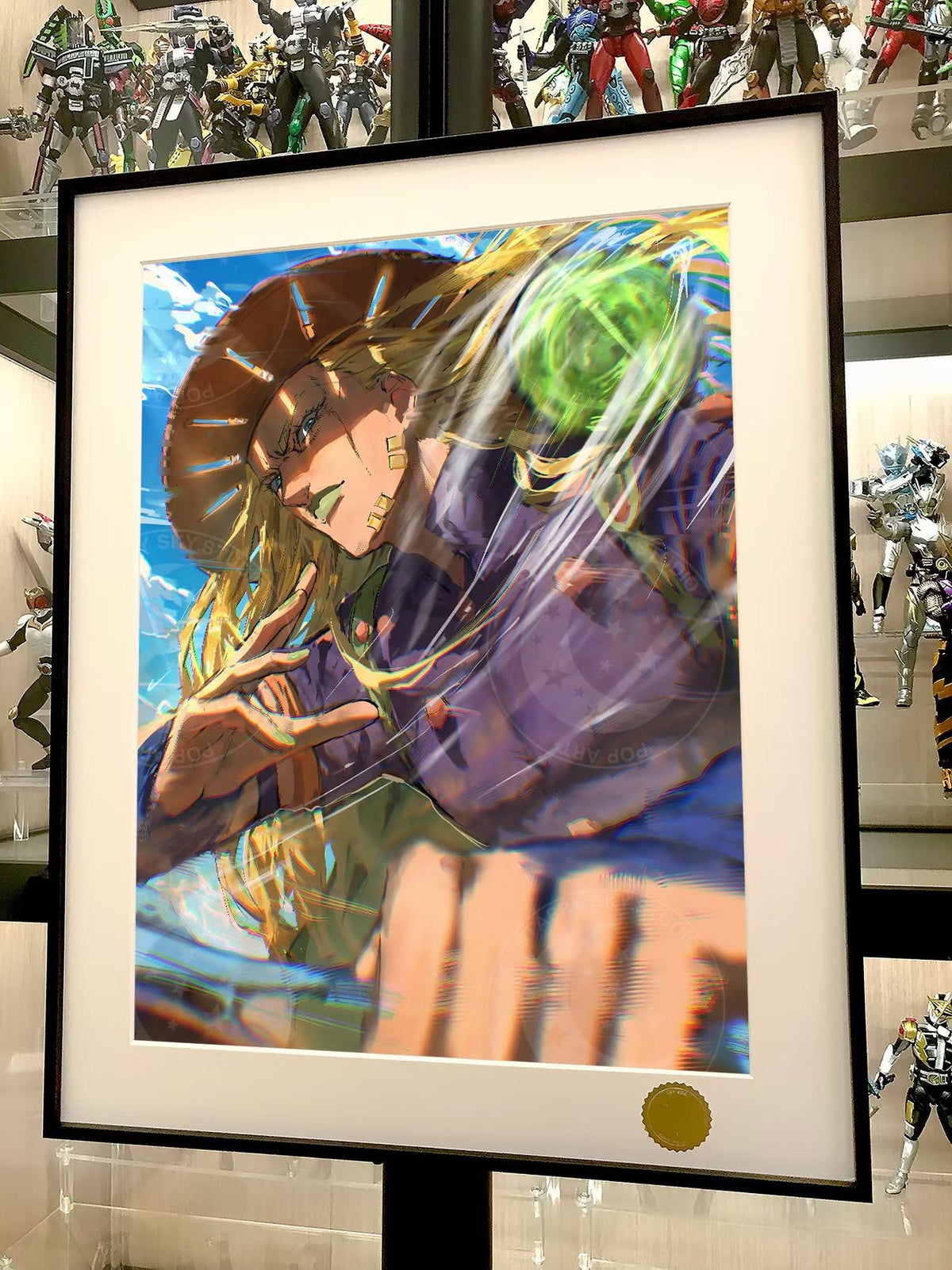 JoJo Steel Ball Run Framed Art Print