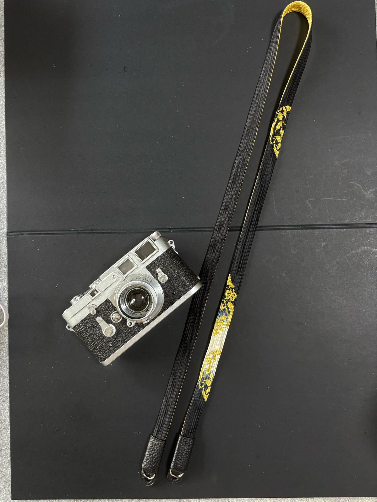 Reversible Japanese Silk Camera Strap