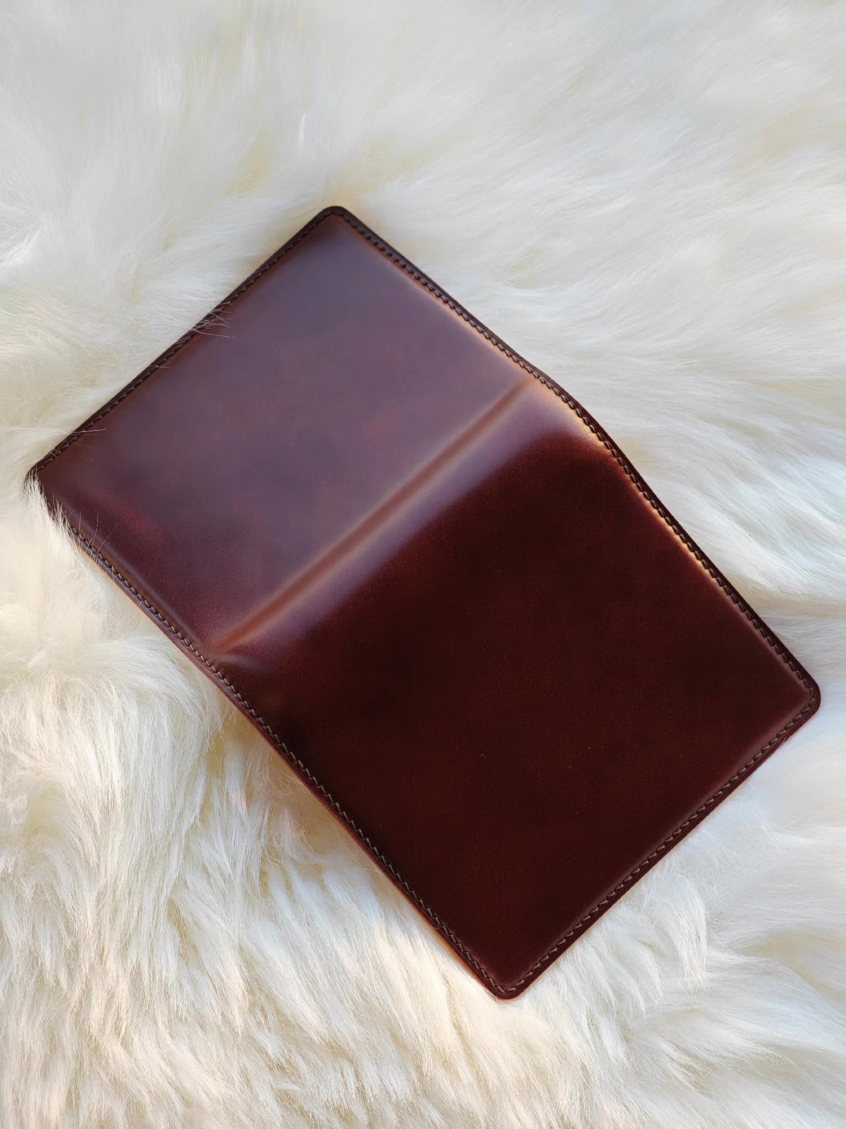 Wide M5 A8 Notebook Cover Horsehide Leather