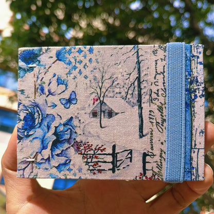 Handmade Watercolor Sketchbook 10x7cm 300gsm Semi-Cotton Paper 46 Pages