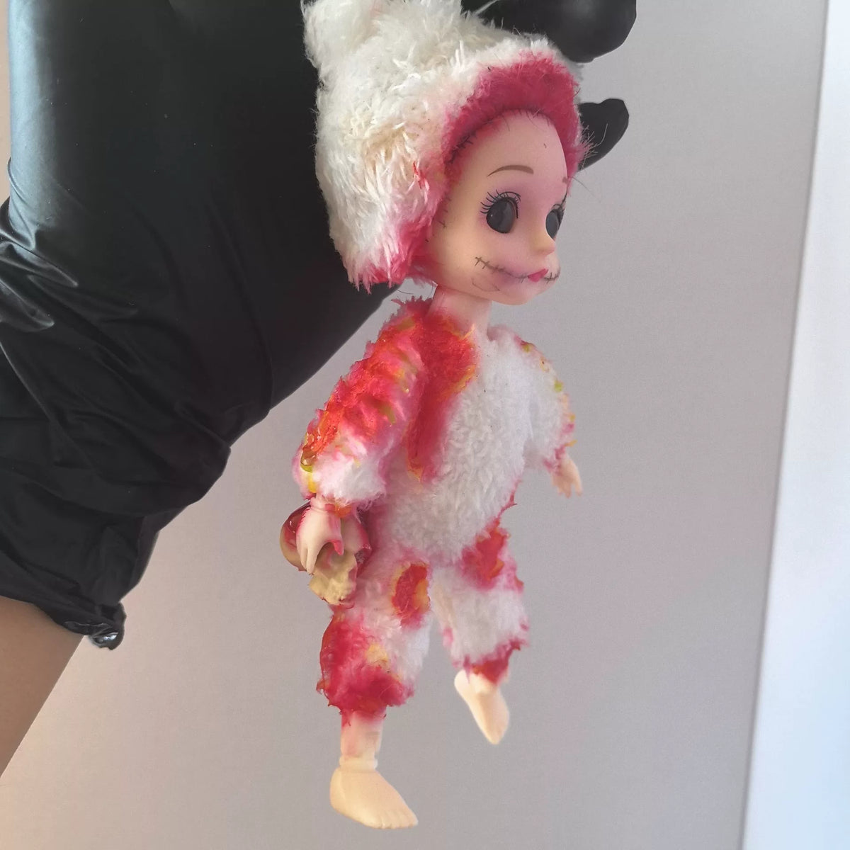 Articulated Plush Art Doll Charm