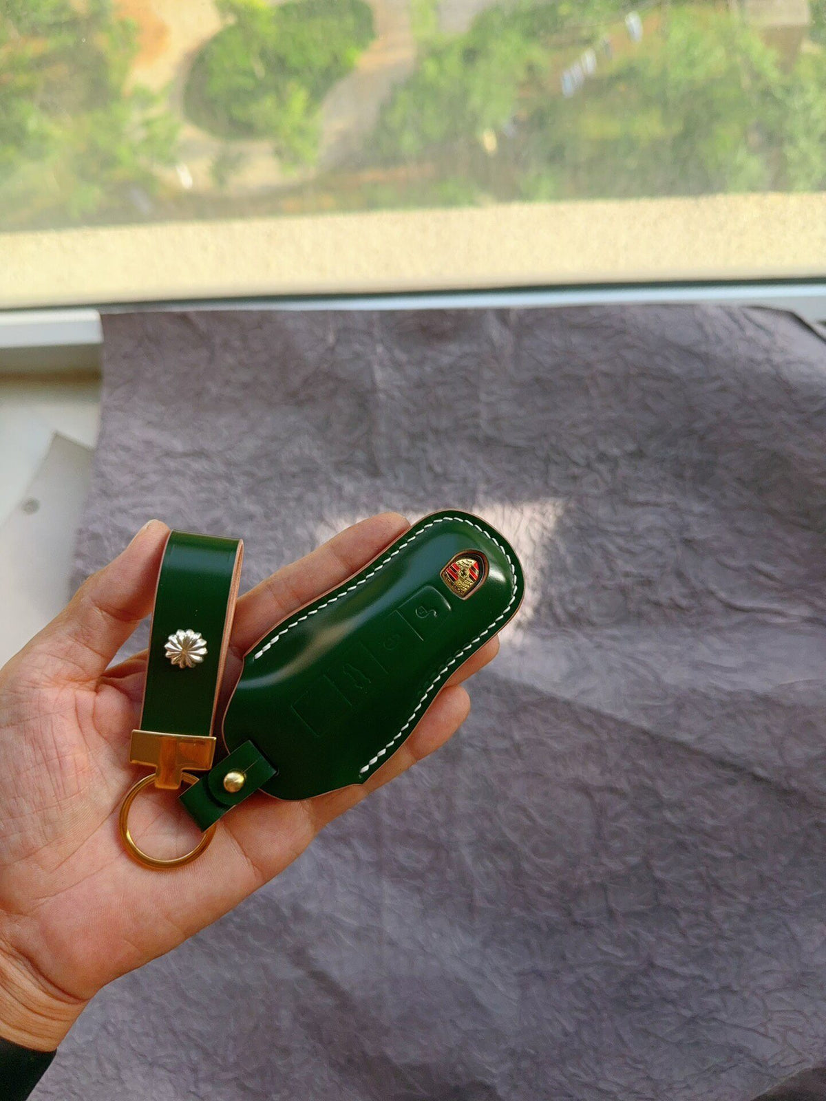 Porsche Cayenne Key Case Shinki Shell Cordovan