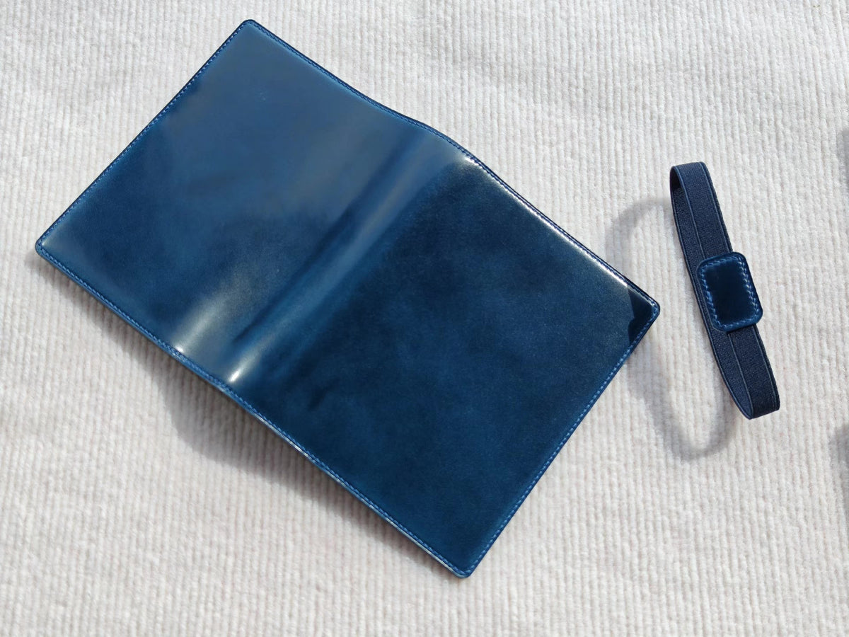A6 Shell Cordovan Leather Notebook Cover