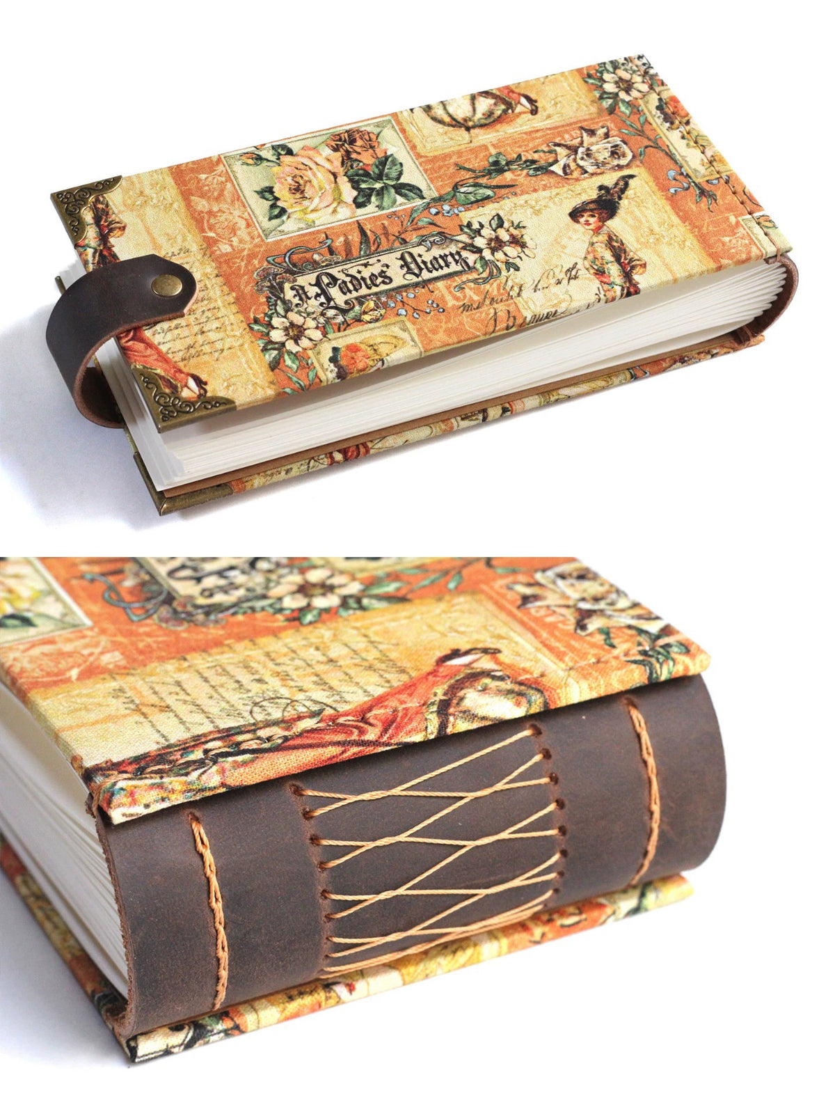 Vintage Ladies Diary Notebook 120g Paper