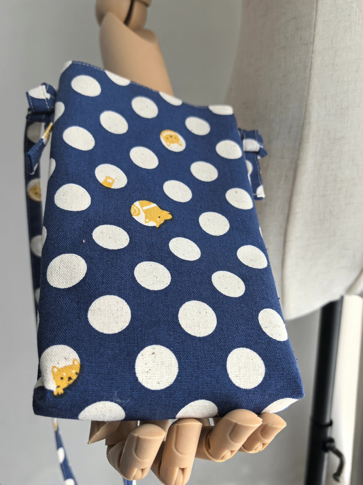 Handmade Floral Phone Bag for Two Phones