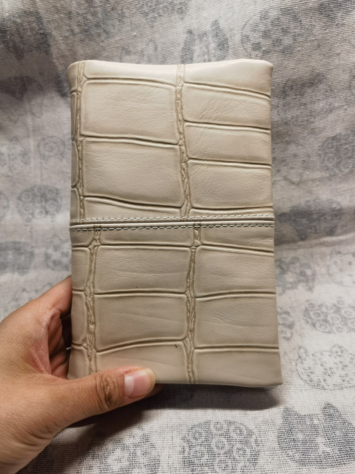 Handmade Sheepskin Leather A6 Binder Cover