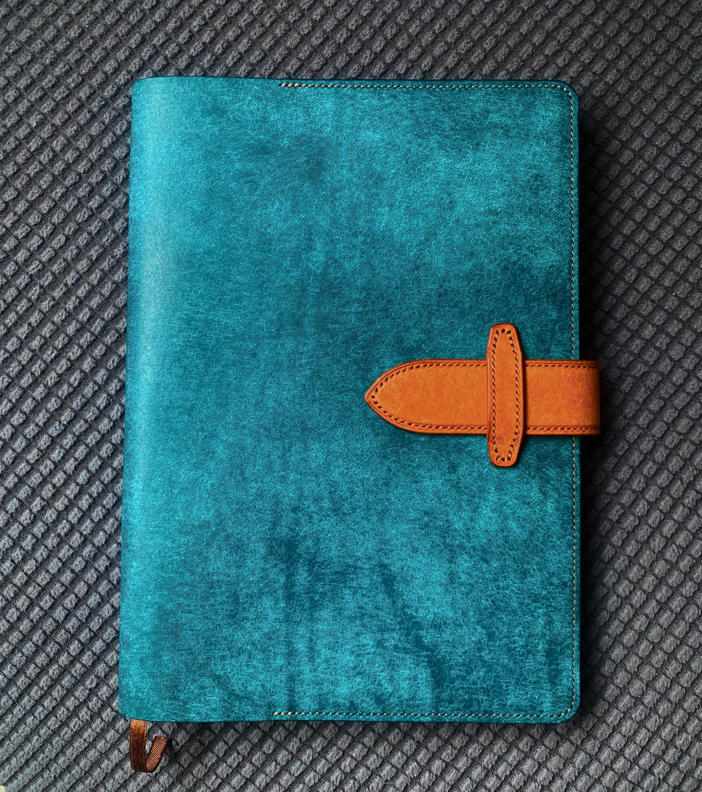 Italian PUEBLO Matte Leather Notebook Cover for B5/A5/A6/A7