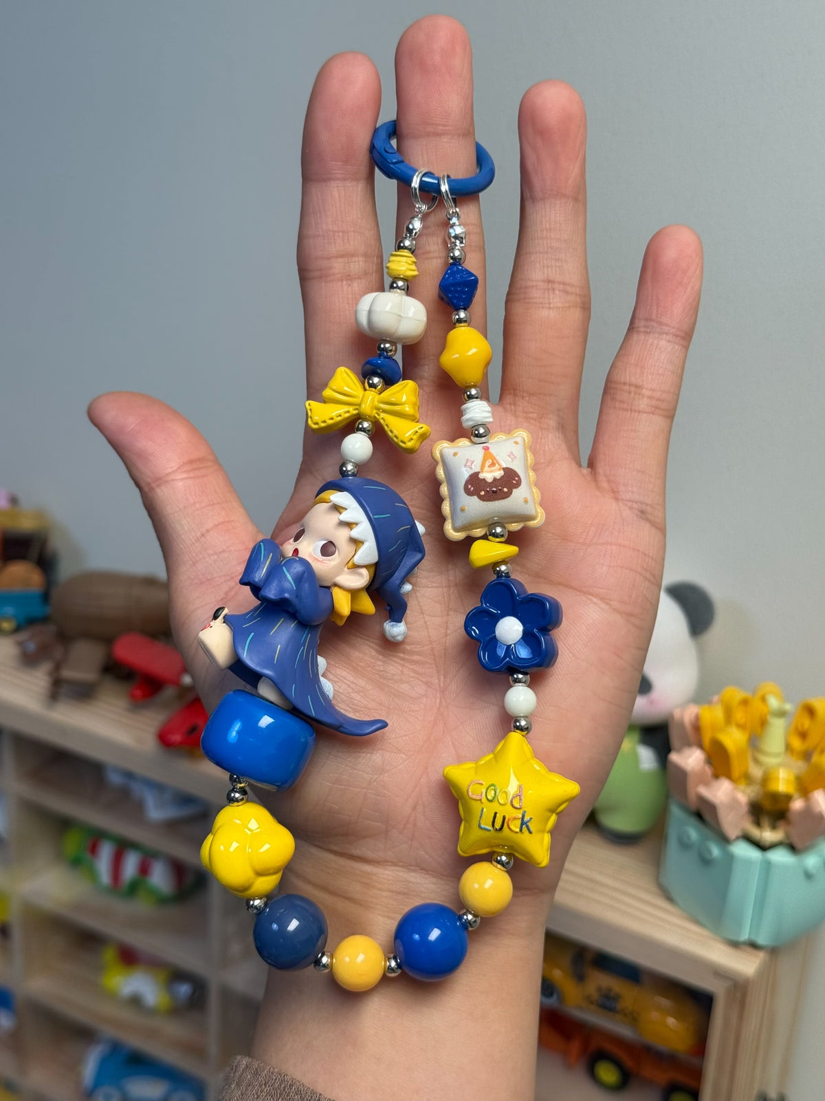 Zsiga Panicked Performer Phone Charm