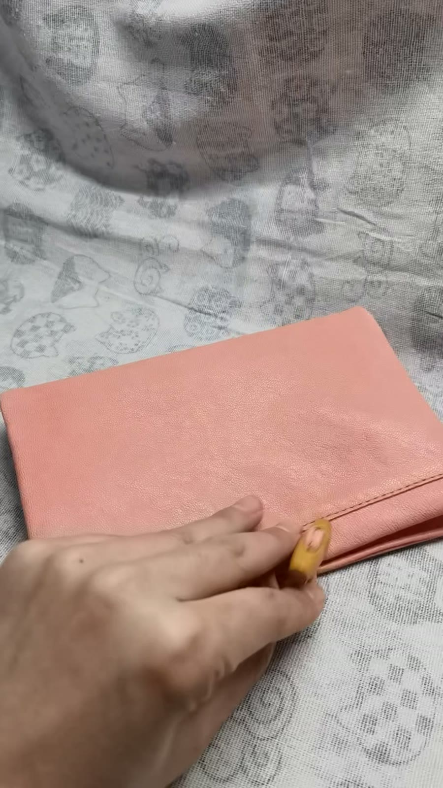 Schafleder A6 Ringbuch-Planerhülle