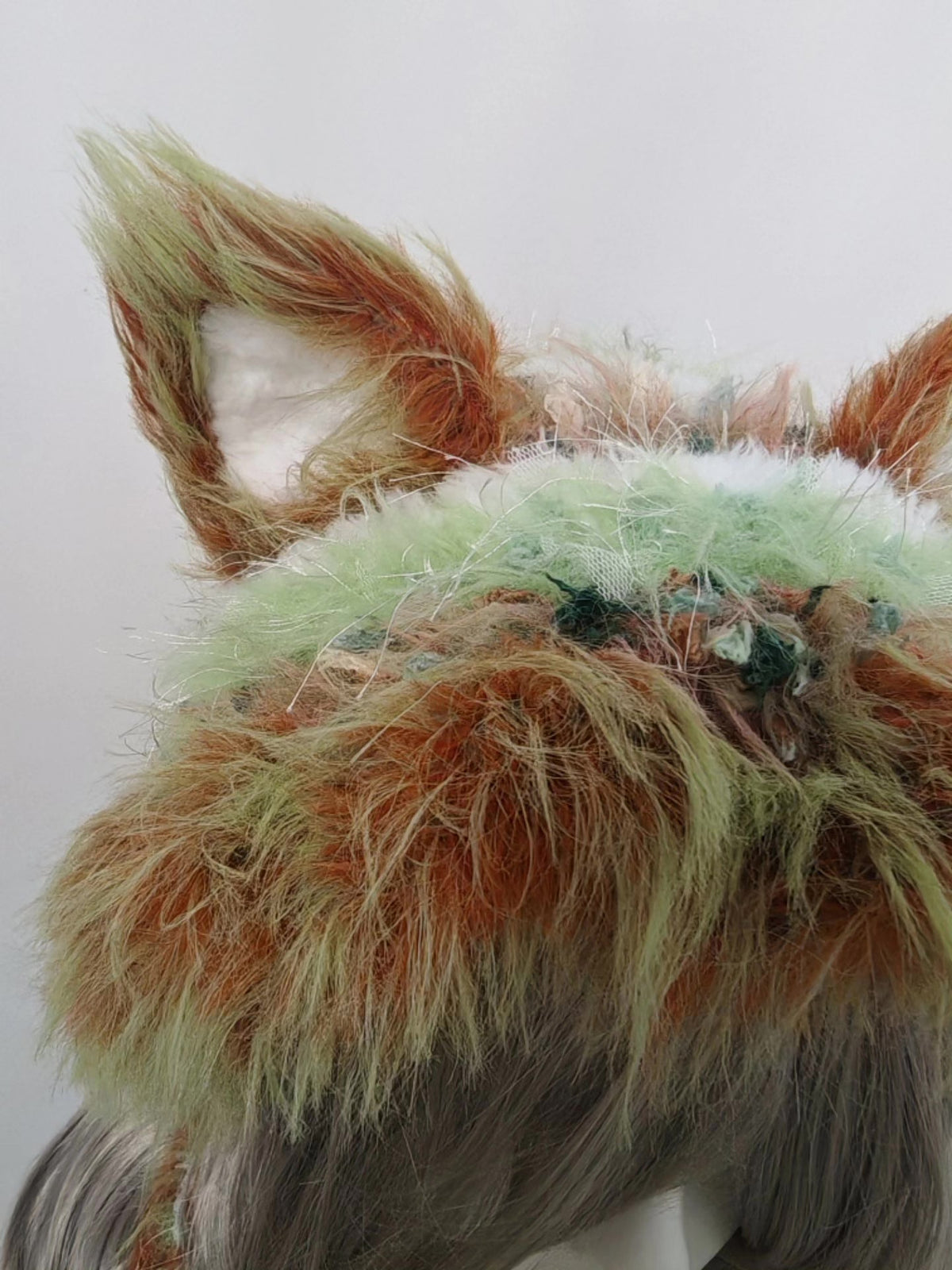 Zootopia Nick Fox Hat with Braided Tails