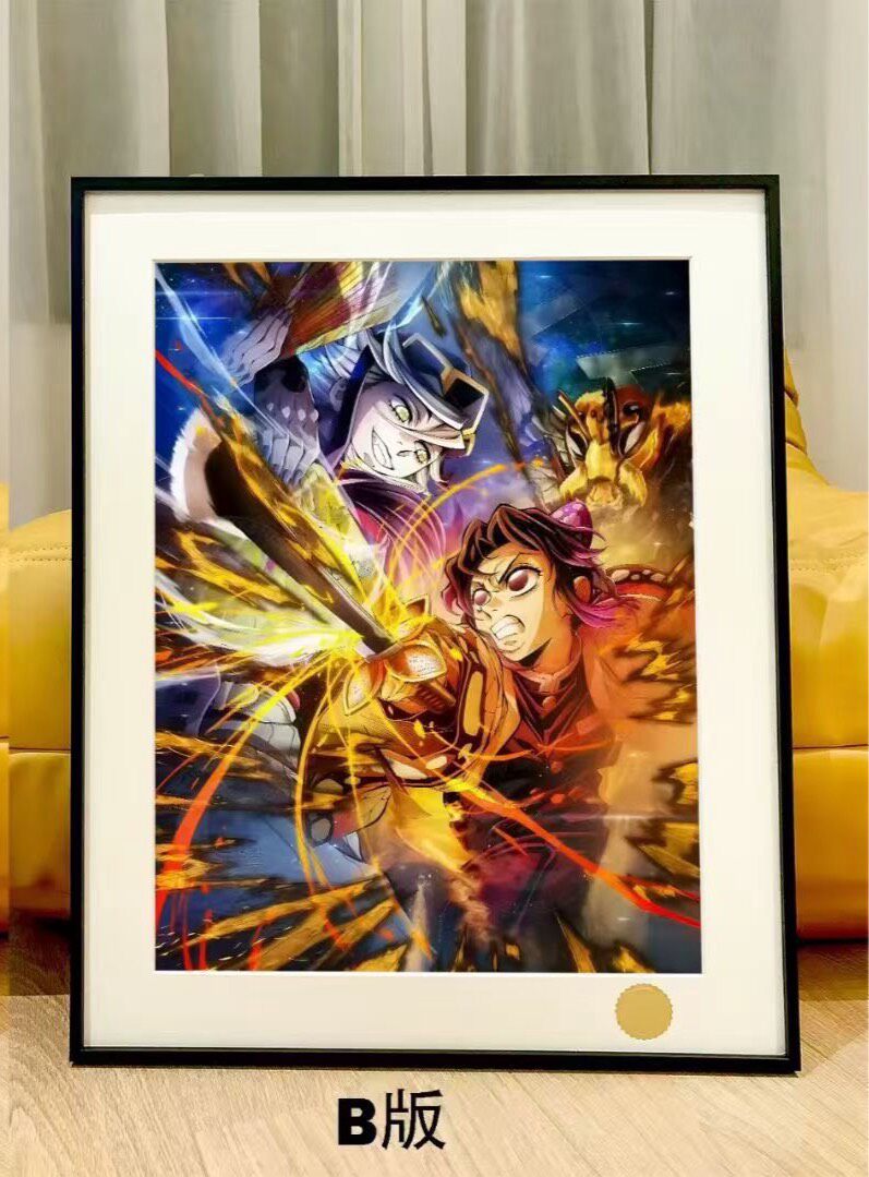 Demon Slayer Infinity Castle Framed Art Print A3