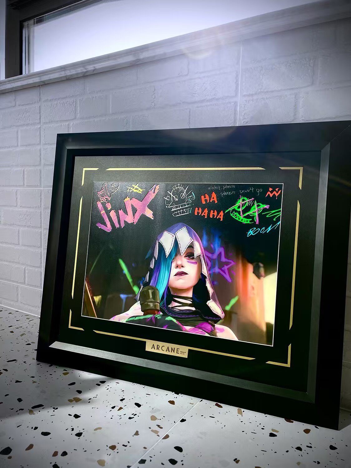 Jinx Glow in the Dark Framed Art