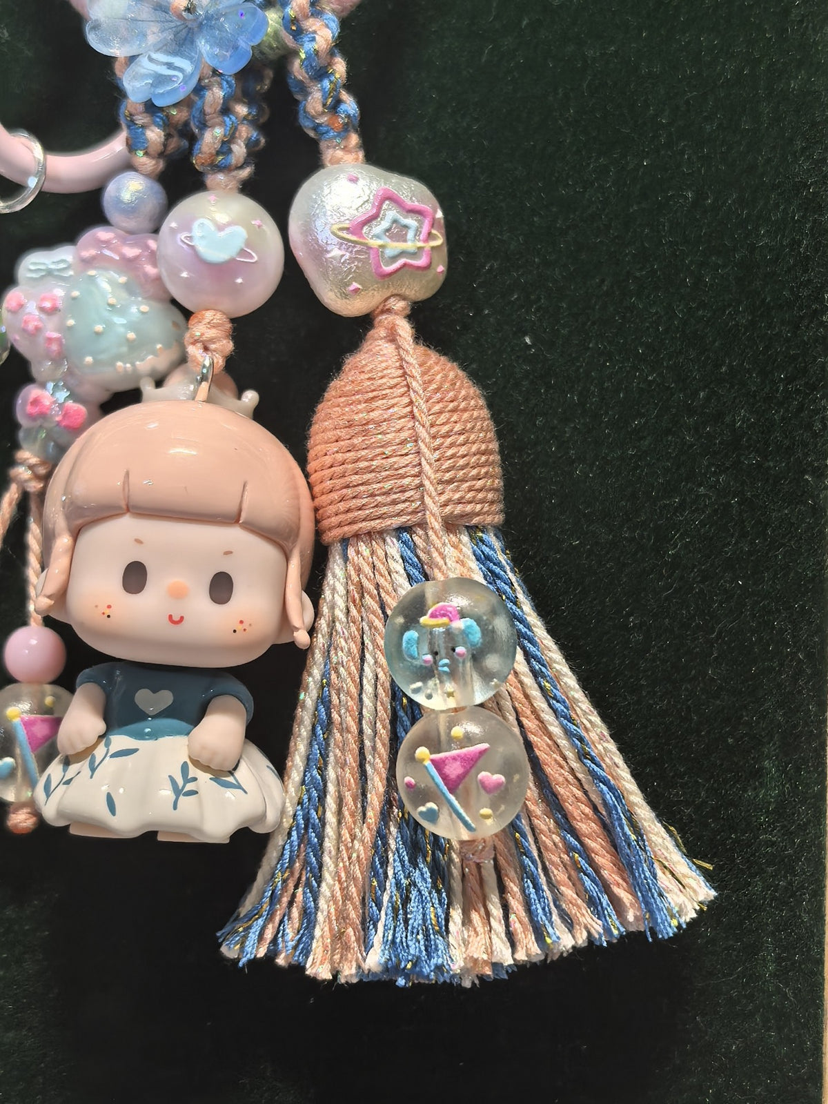 Bu Er Little Princess Charm Phone Strap