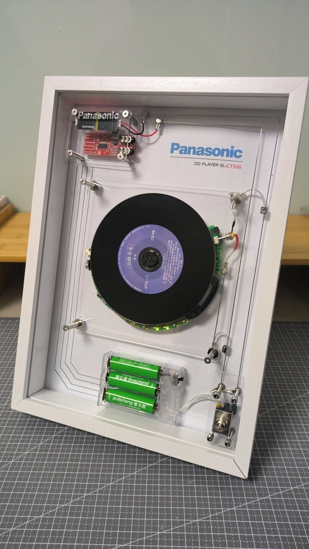 Panasonic CD Player SL-CT500 Exposed Circuit Board