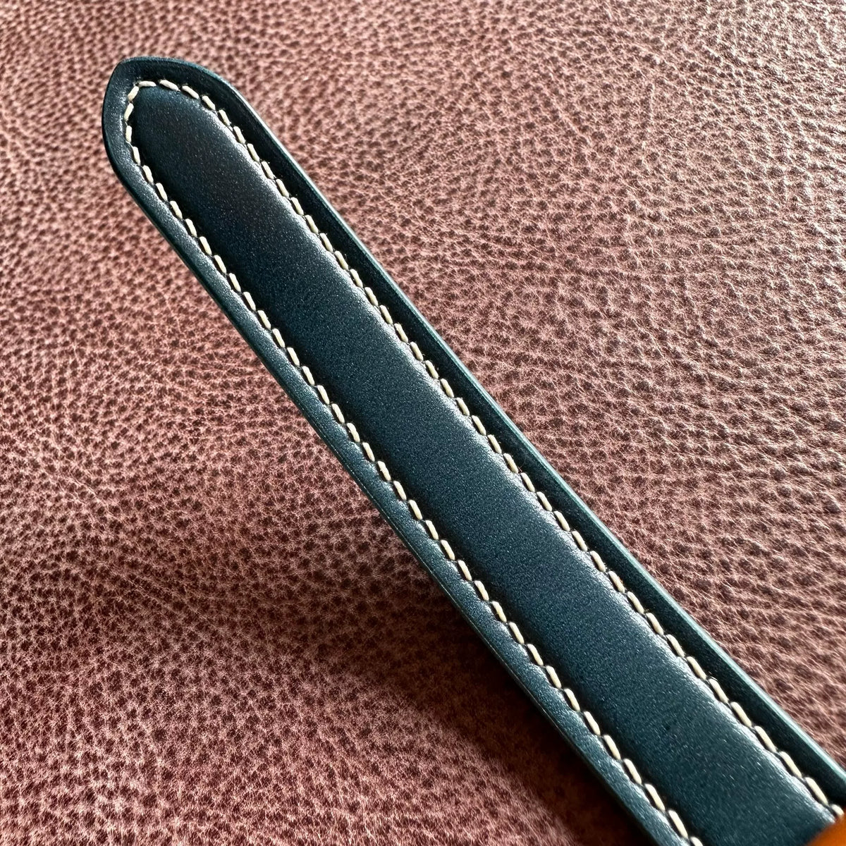 A6 Ringmap Teal Shell Cordovan