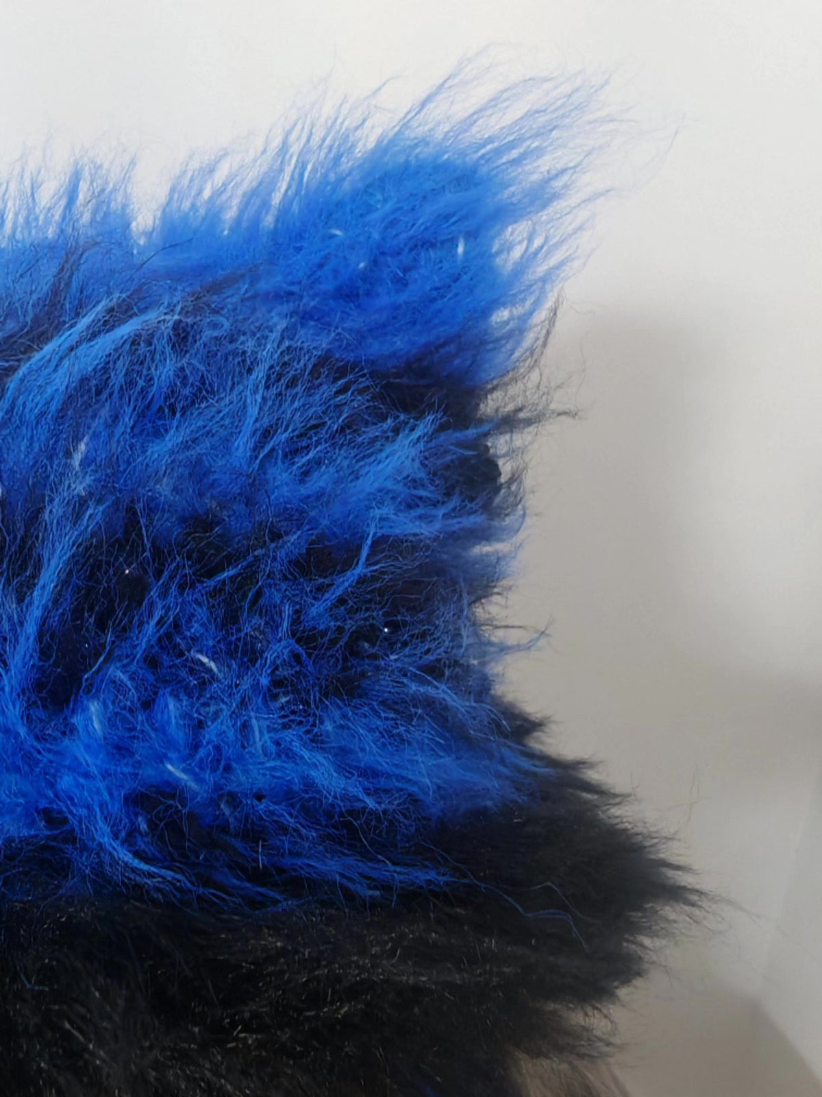 Blue Cat Ear Fur Hat