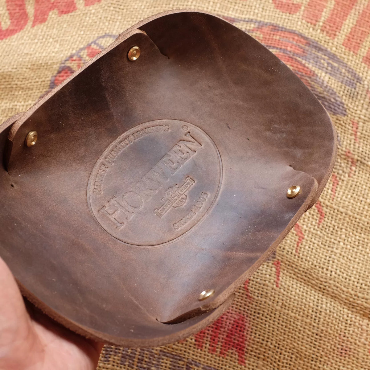 Horween Chromexcel Lederen Valet Tray