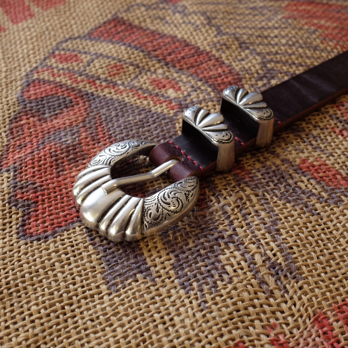 Vintage Leather Belt Set