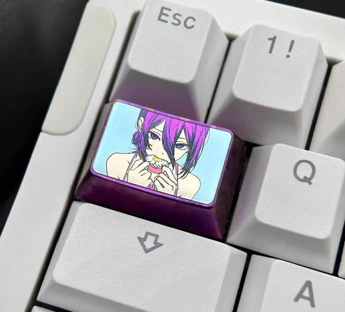 Titanium Alloy 1.5u Anime Keycap