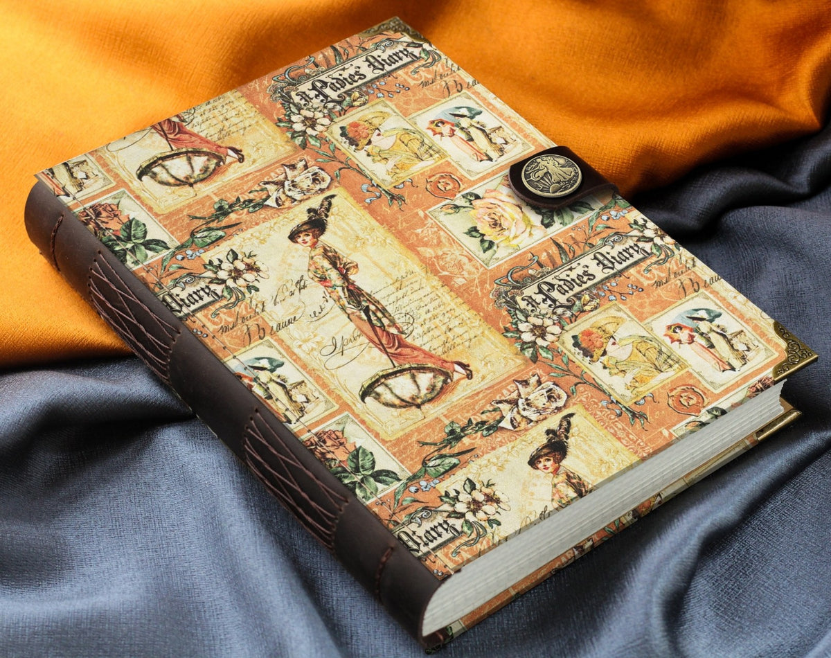 Vintage Ladies Diary Notebook 120g Paper