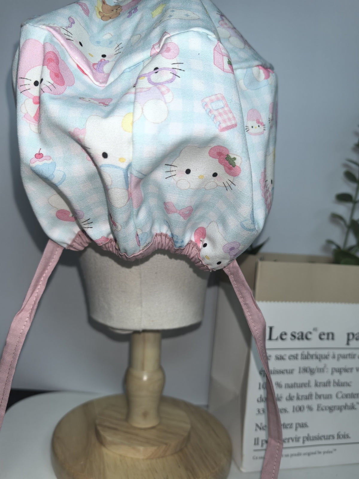 Baumwoll-Operationshaube Hello Kitty