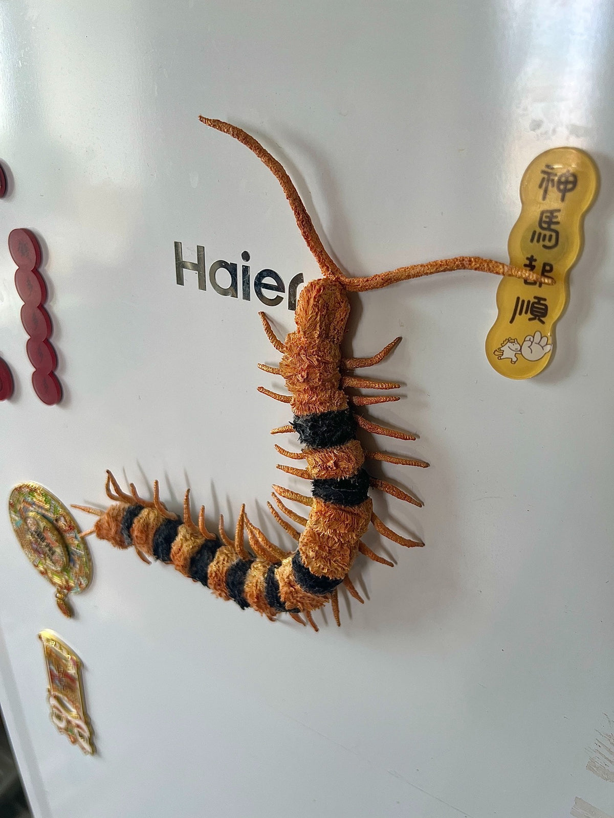 Handcrafted Wire Centipede Plush Toy