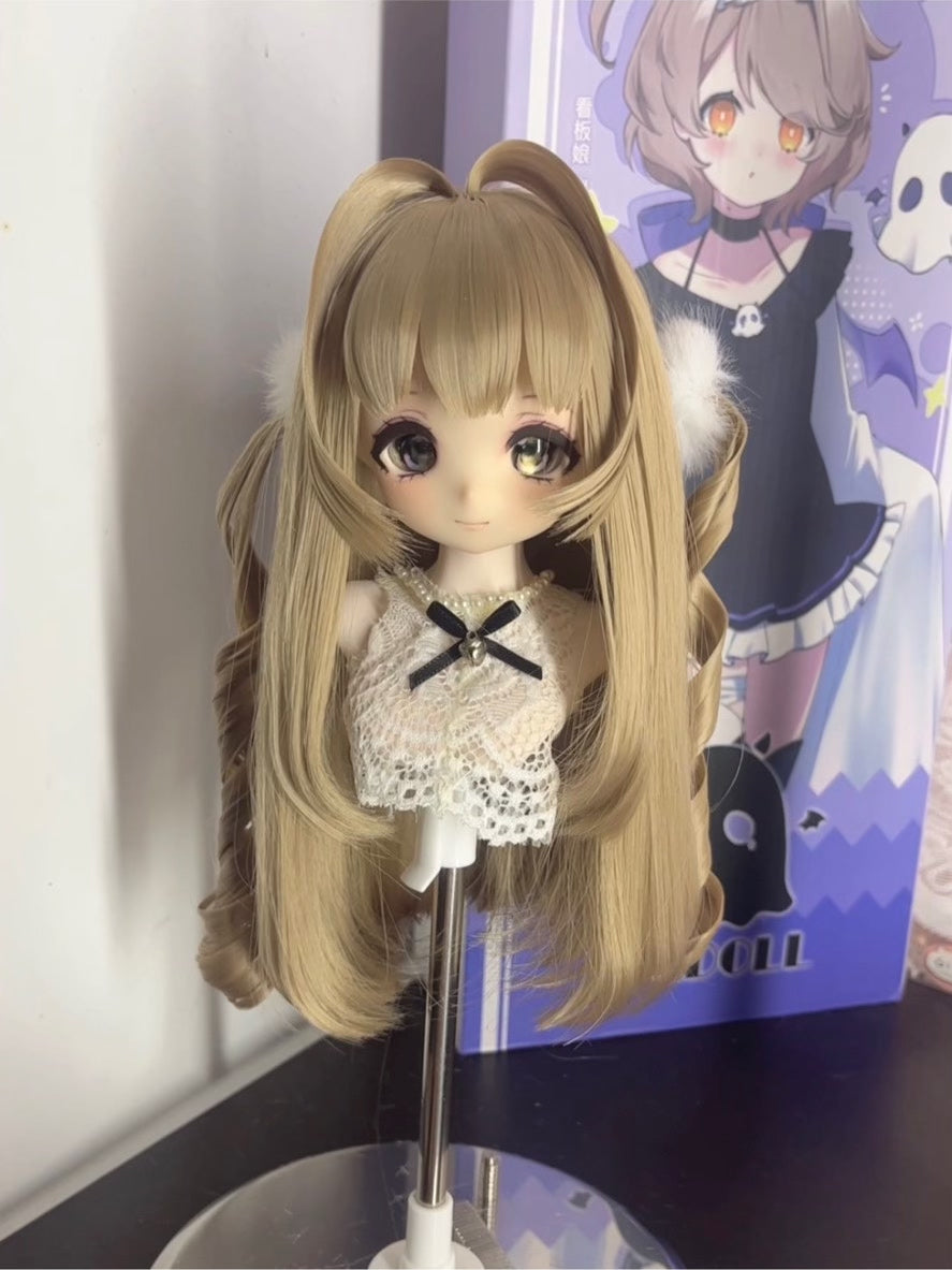 Ash Blonde Doll Wig