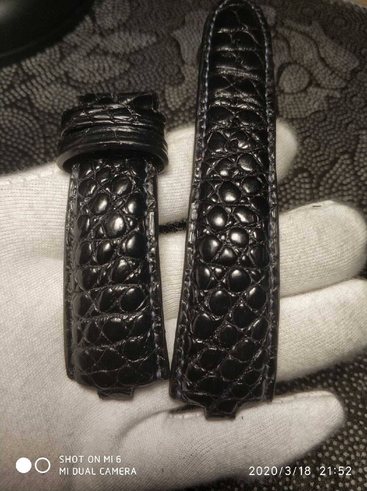 Crocodile Leather Watch Strap for Vacheron Constantin Overseas