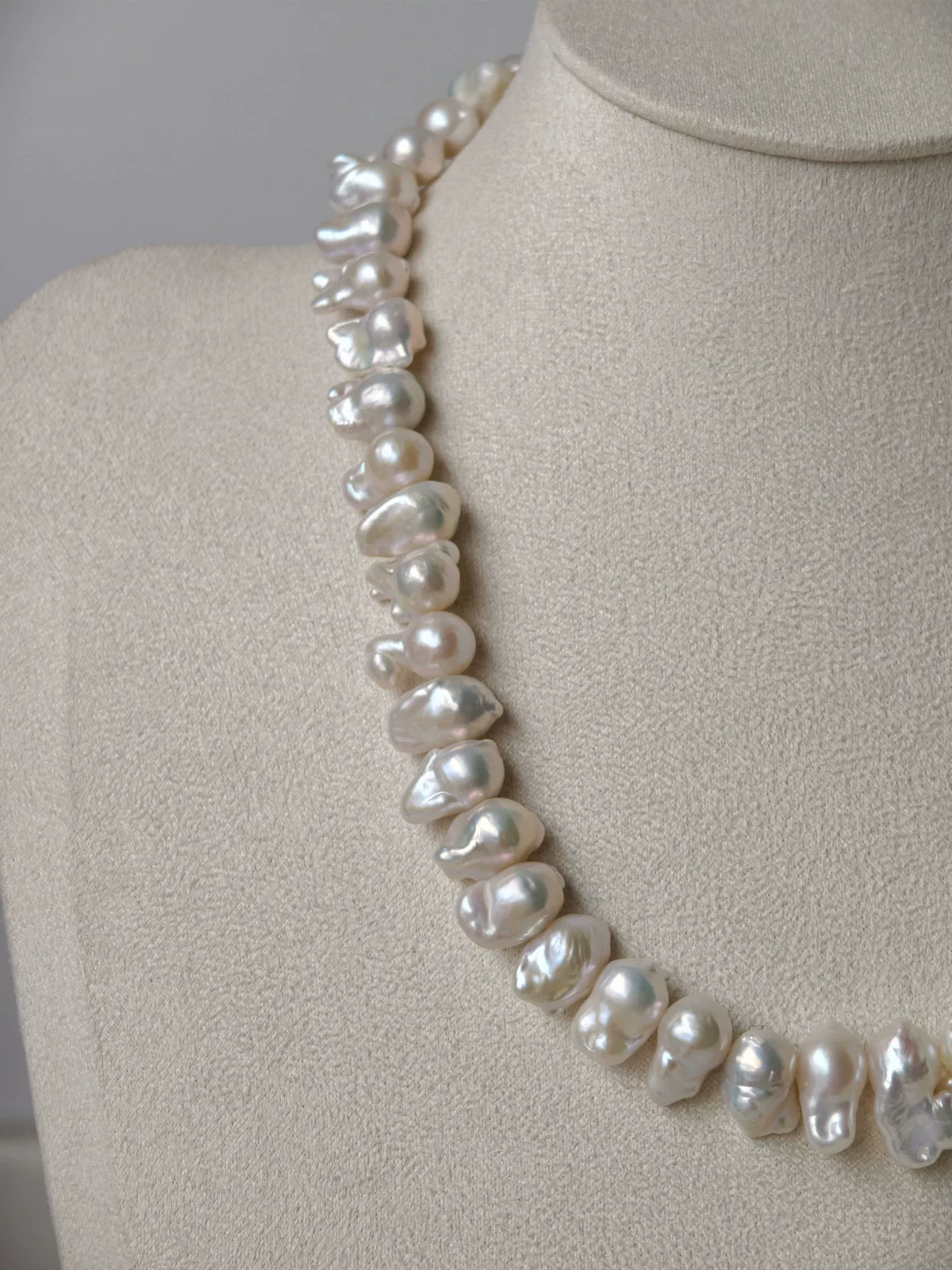 Small Baroque Freshwater Pearl Necklace