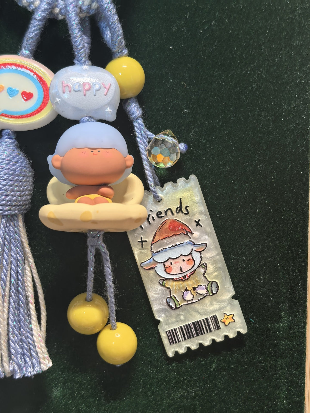 Handcrafted Character Floatie Phone Charm