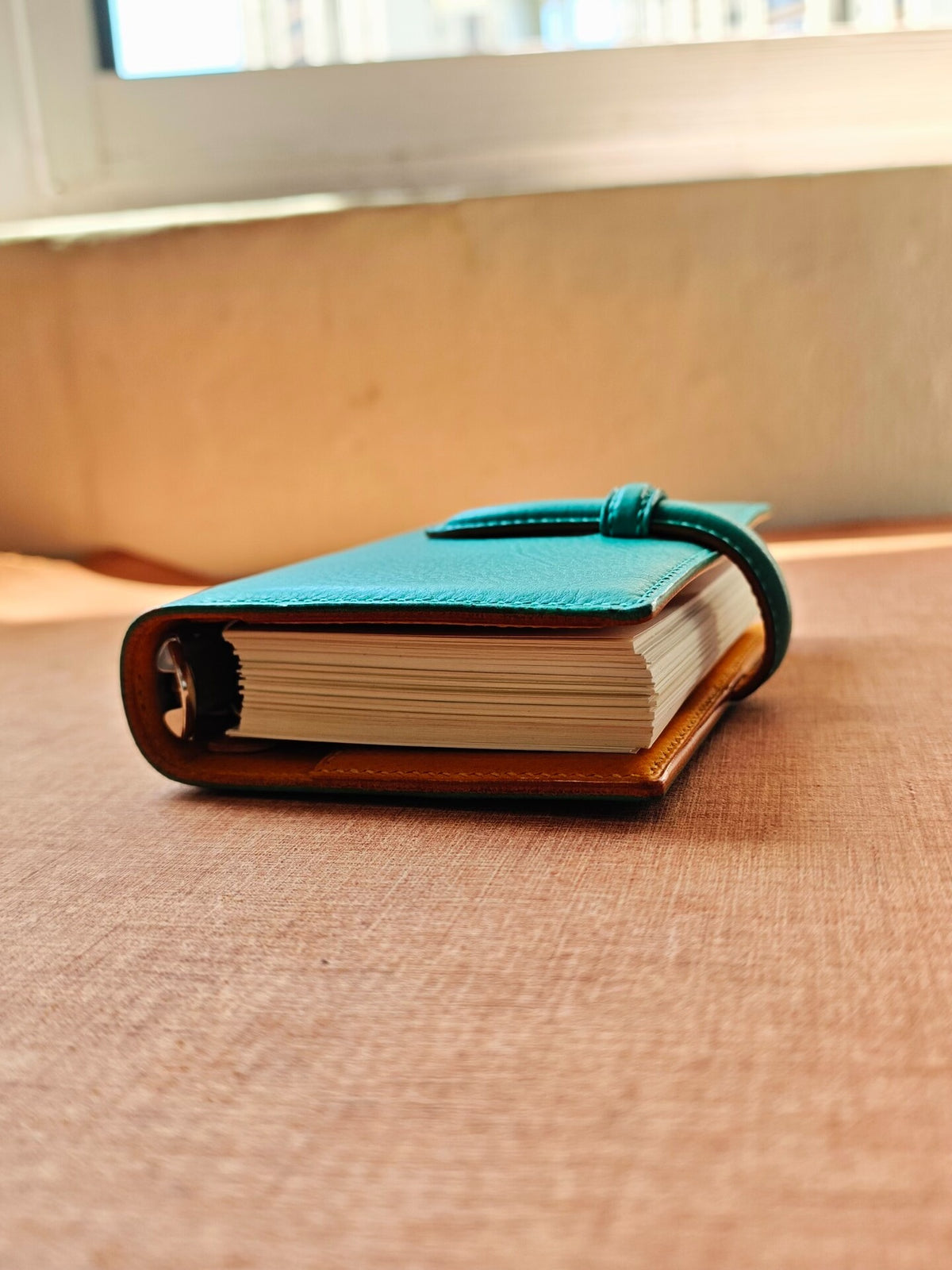 A7 Ringbuch-Planner Tiffany Blue