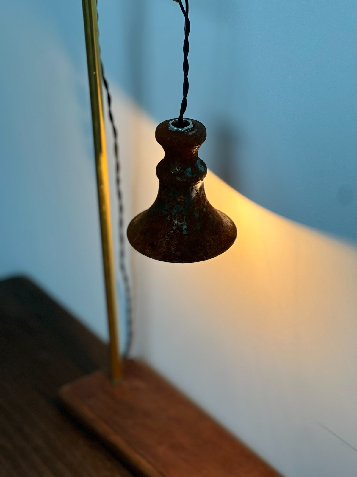 Ming Qing Style Handcrafted Table Lamp